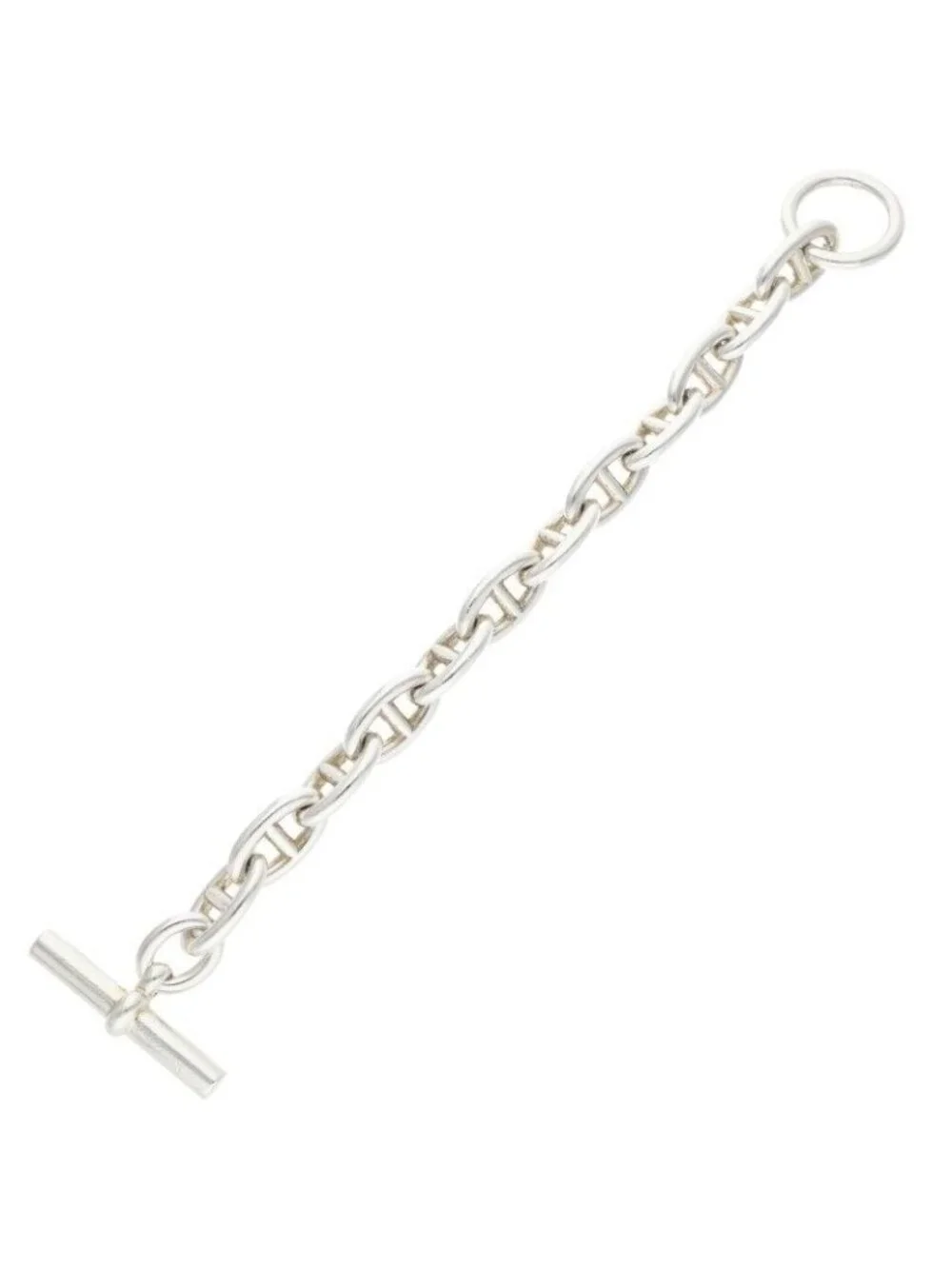 Hermes Chaine D'ancre GM Silver Bracelet